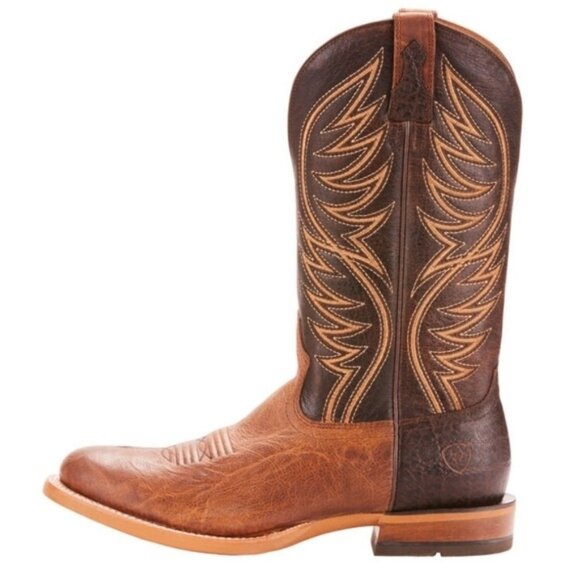 Ariat Slick Fork Western Cowboy Boots ATS Pro Size 8.5D Men\'s Leather Comfort main image 12